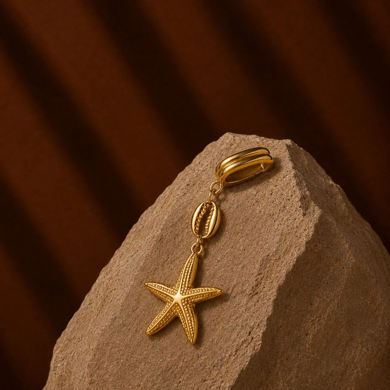 Starfish & Shell Charm
