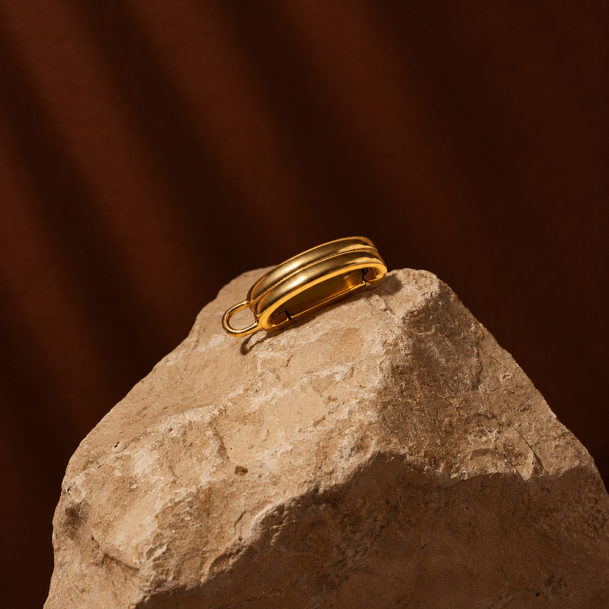Plain bond - 18k gold plated